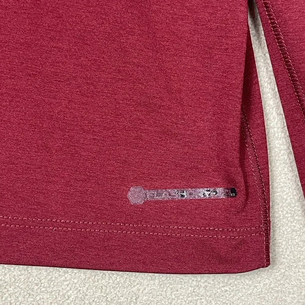 The North Face‎ Hoodie Adult Small Burgundy Logo Long Sleeve Shirt Mens